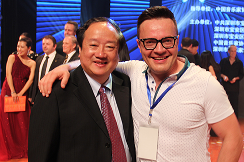 Li Cong and Sergey Voitenko